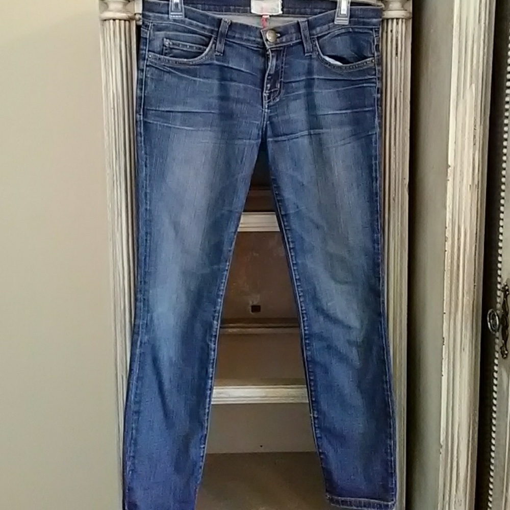 💥SOLD💥Current/Elliott The Stiletto Cropped Jeans - Picture 2 of 7
